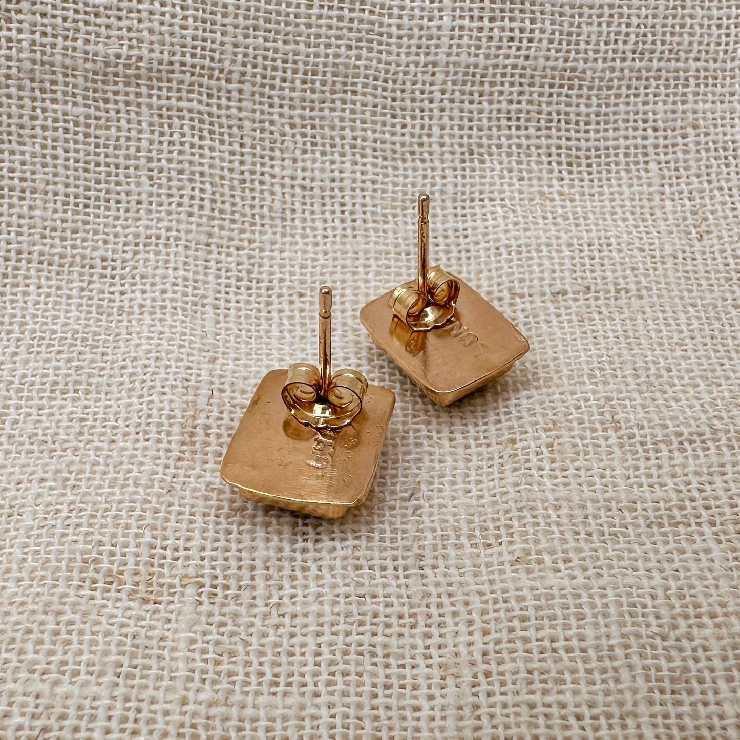 KINGMAN TURQUOISE STUD EARRINGS