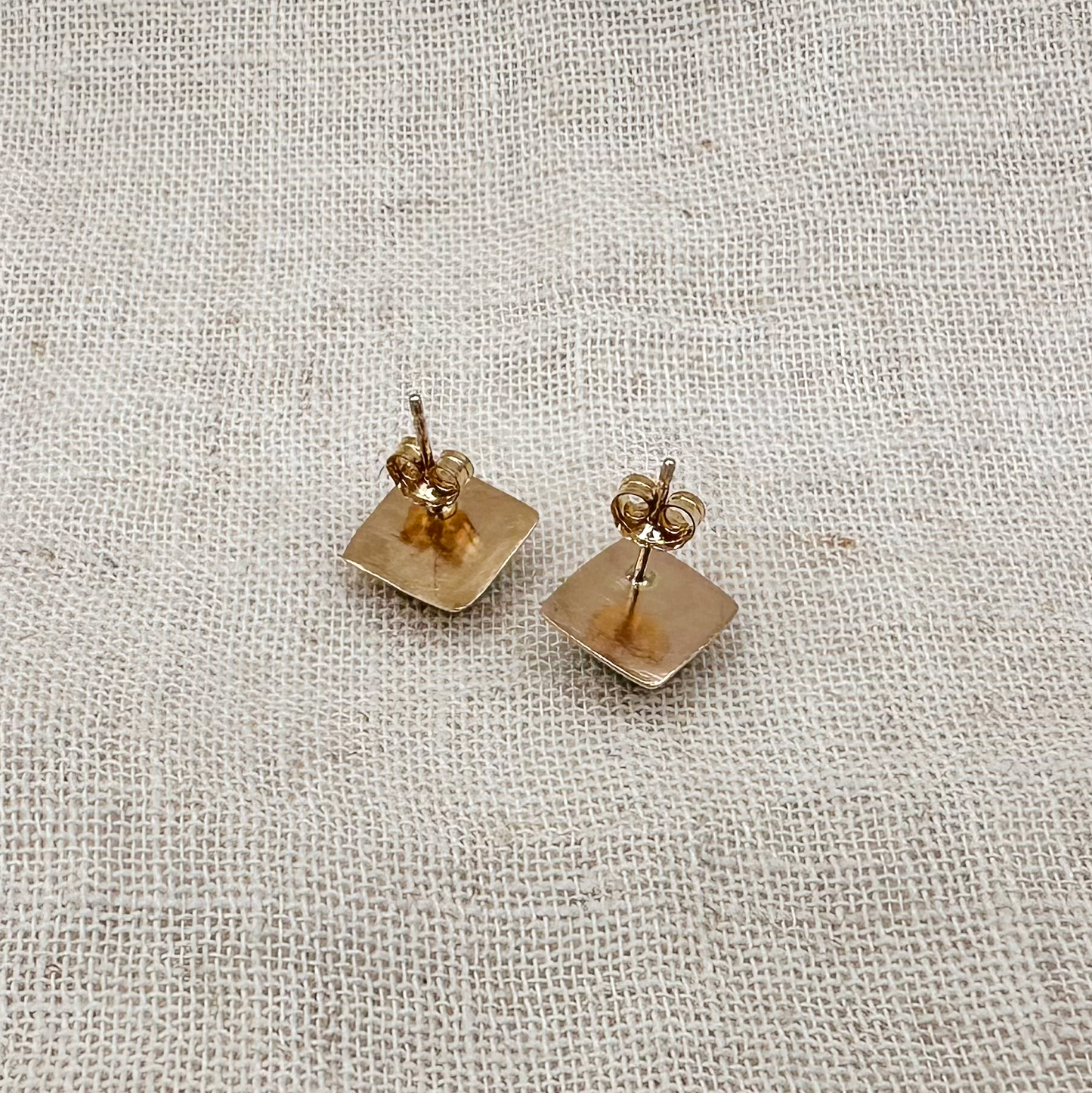 KINGMAN TURQUOISE STUD EARRINGS