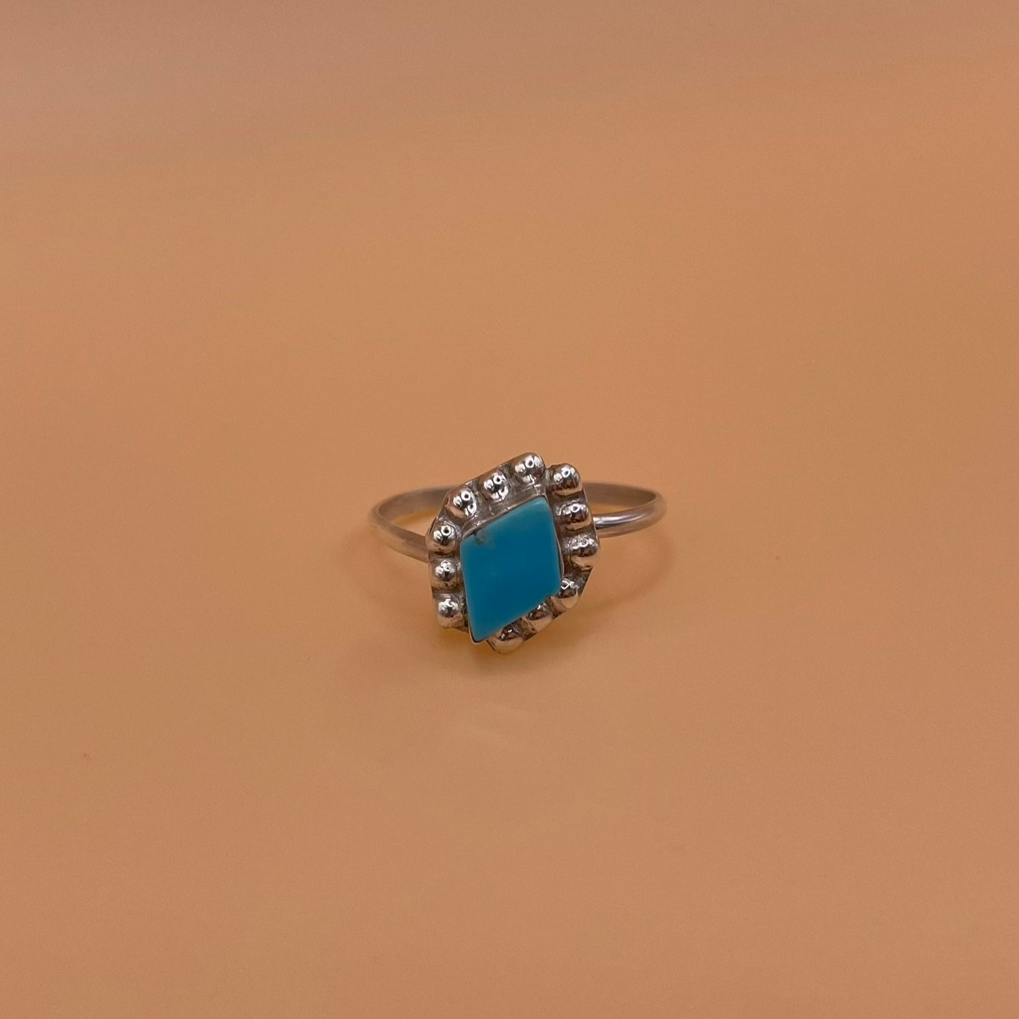 VINTAGE 925SILVER TURQUOISE RING