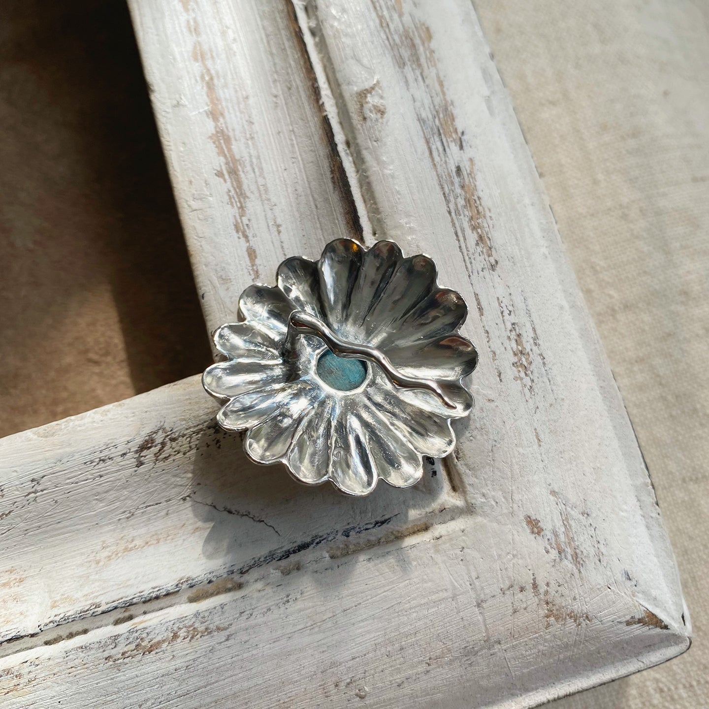 FLOWER HAIR CUFF