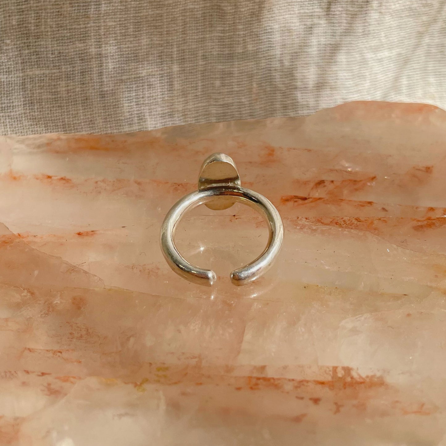 ADJUSTABLE TURQUOISE RING