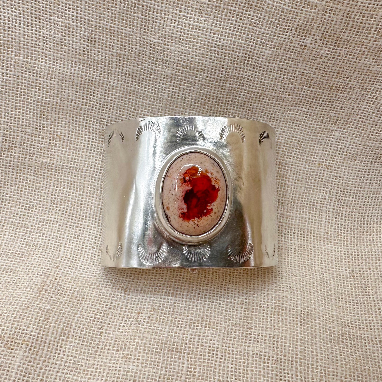 MEXICAN FIRE OPAL HAIR CUFF