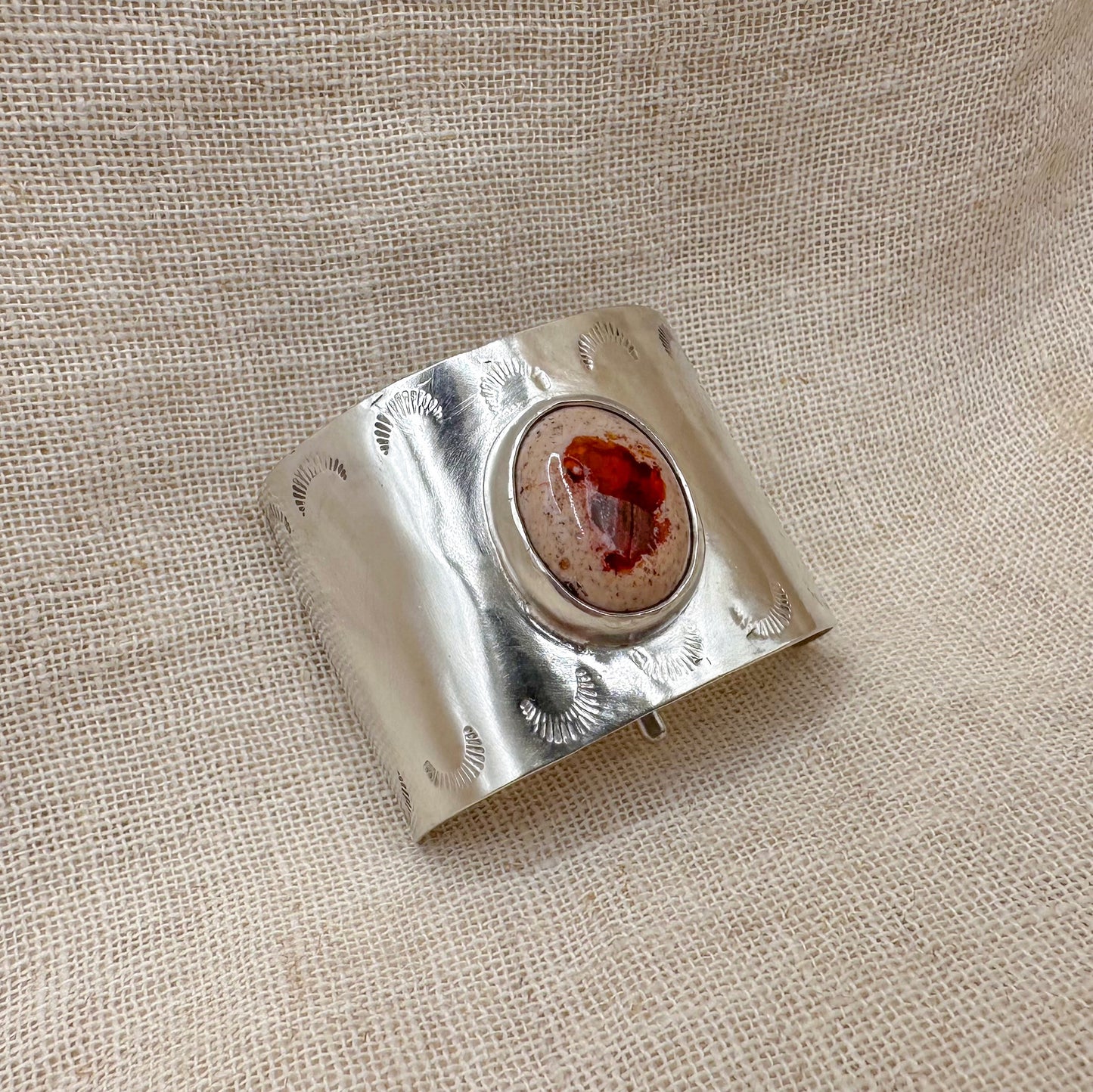 MEXICAN FIRE OPAL HAIR CUFF