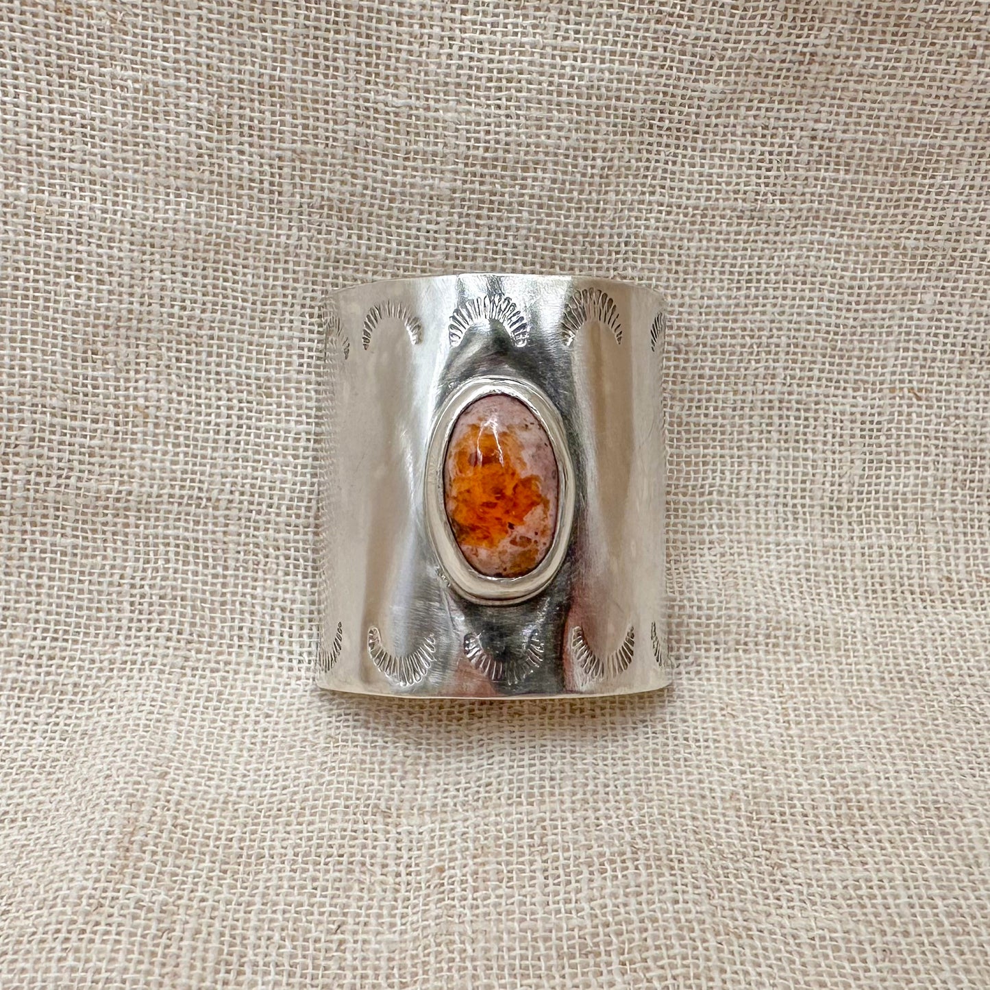 MEXICAN FIRE OPAL HAIR CUFF