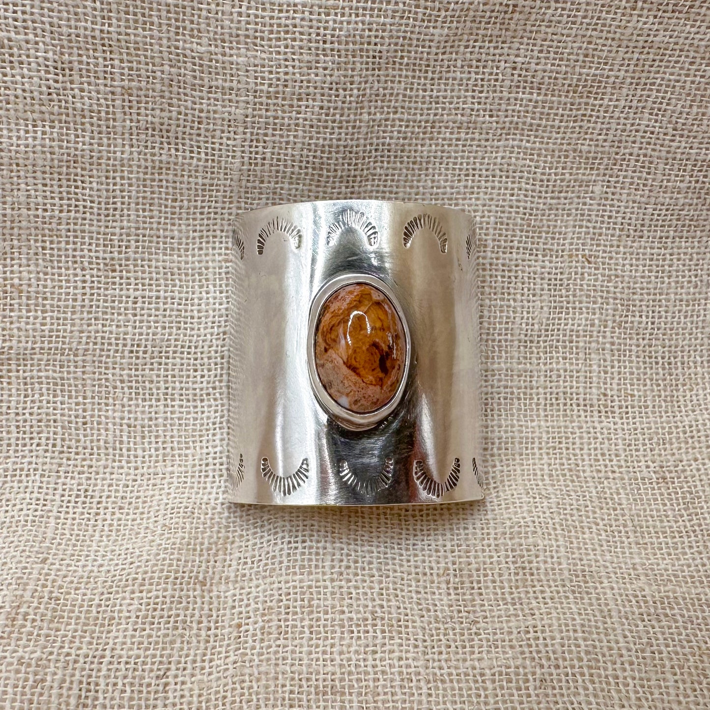 MEXICAN FIRE OPAL HAIR CUFF