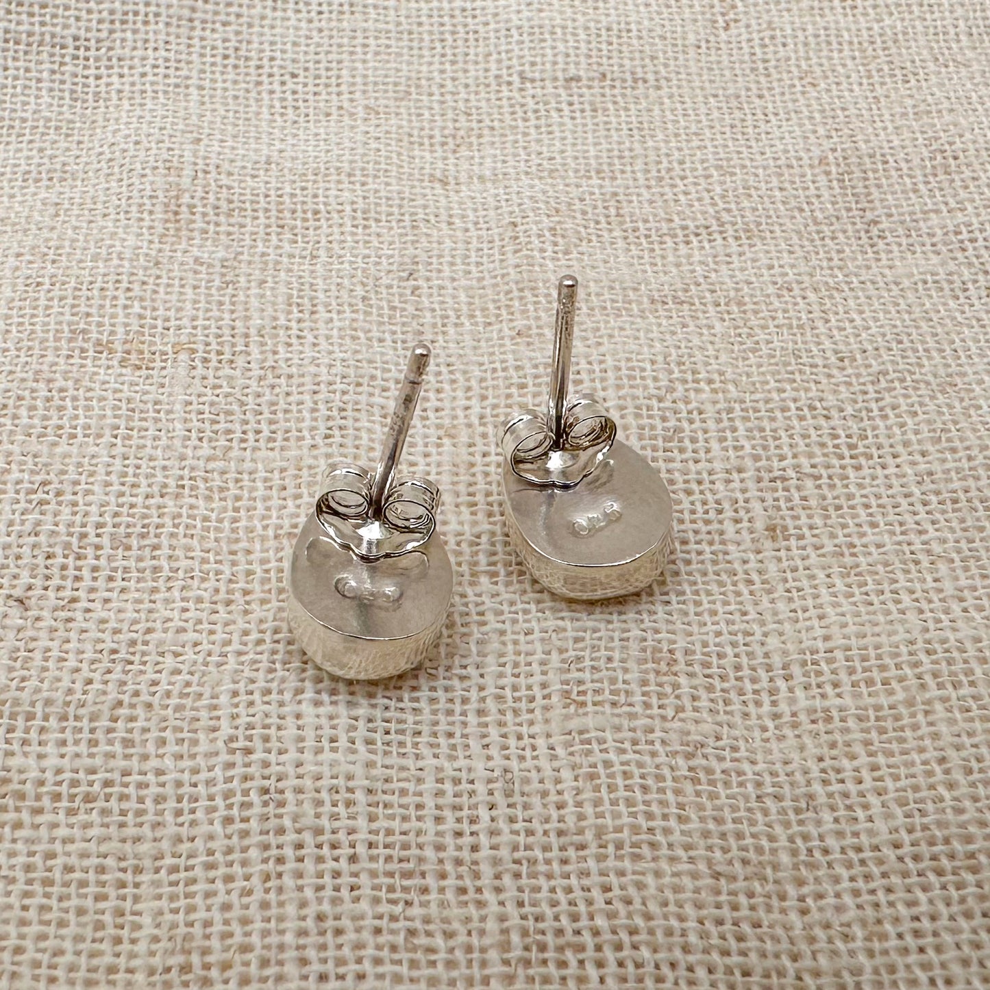 WHITE BUFFALO STUD EARRINGS
