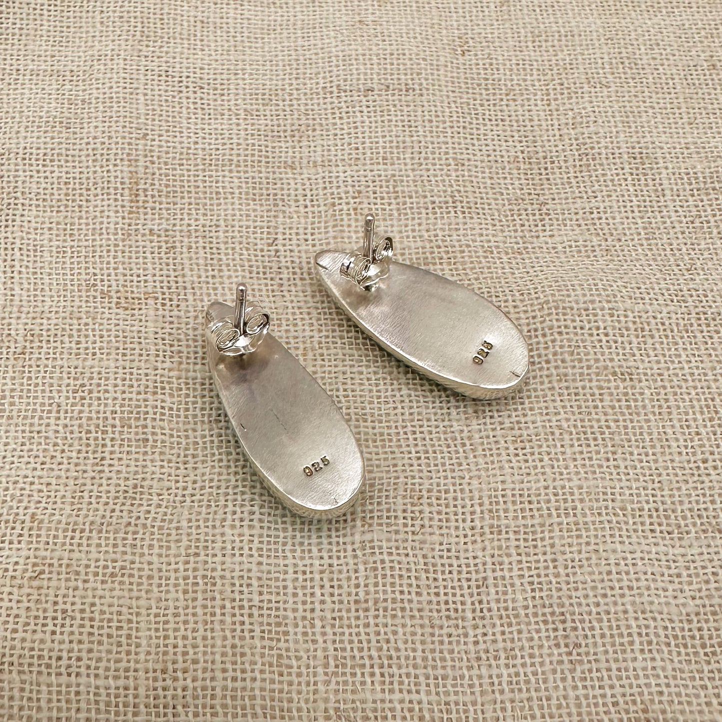 KINGMAN TURQUOISE STUD EARRINGS
