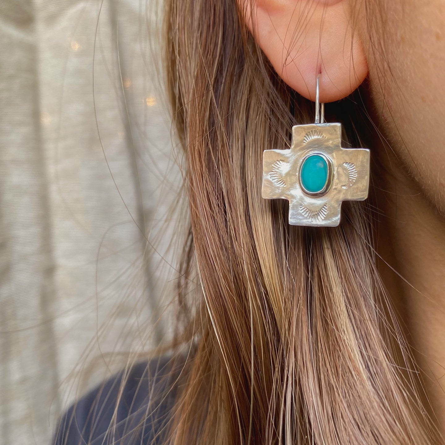 GEMSTONE EARRINGS