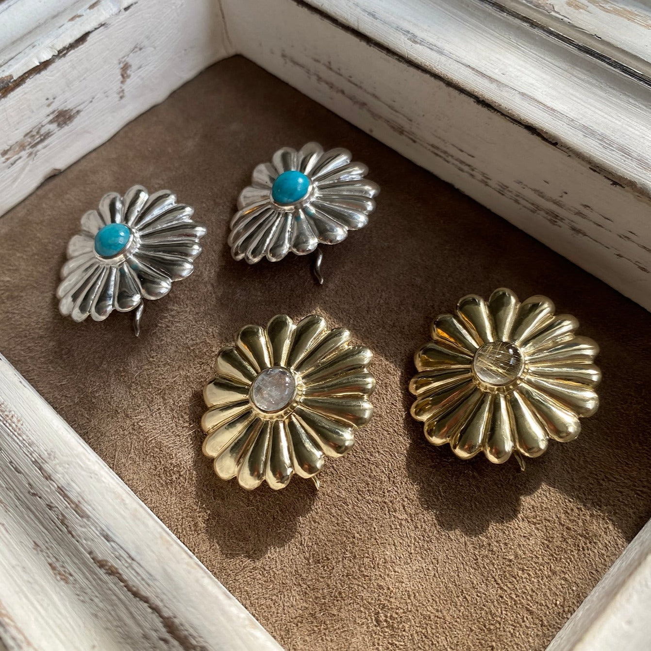 FLOWER HAIR CUFF