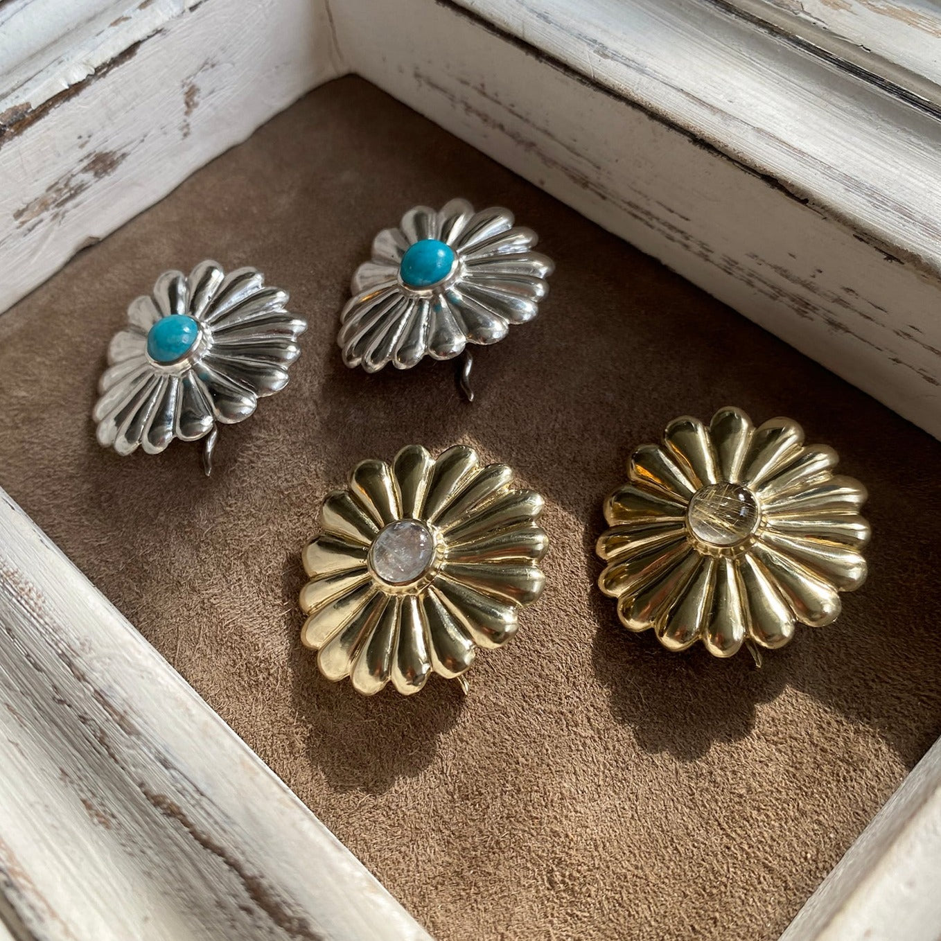 FLOWER HAIR CUFF