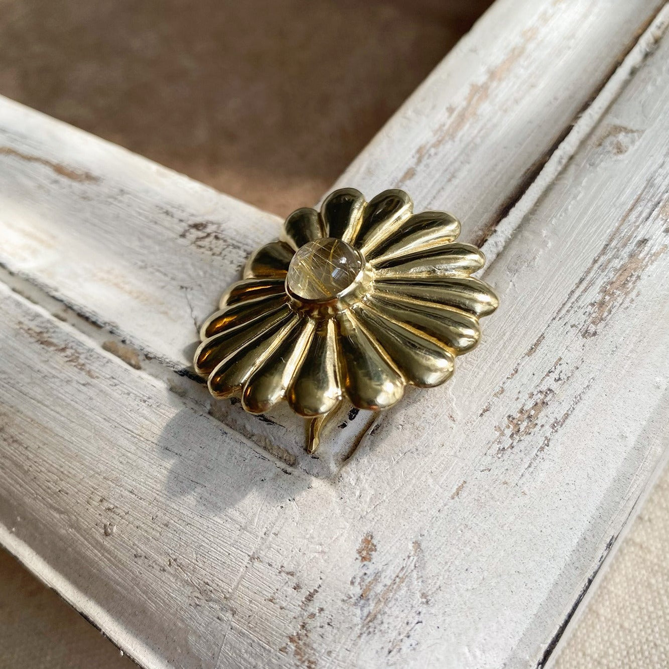 FLOWER HAIR CUFF