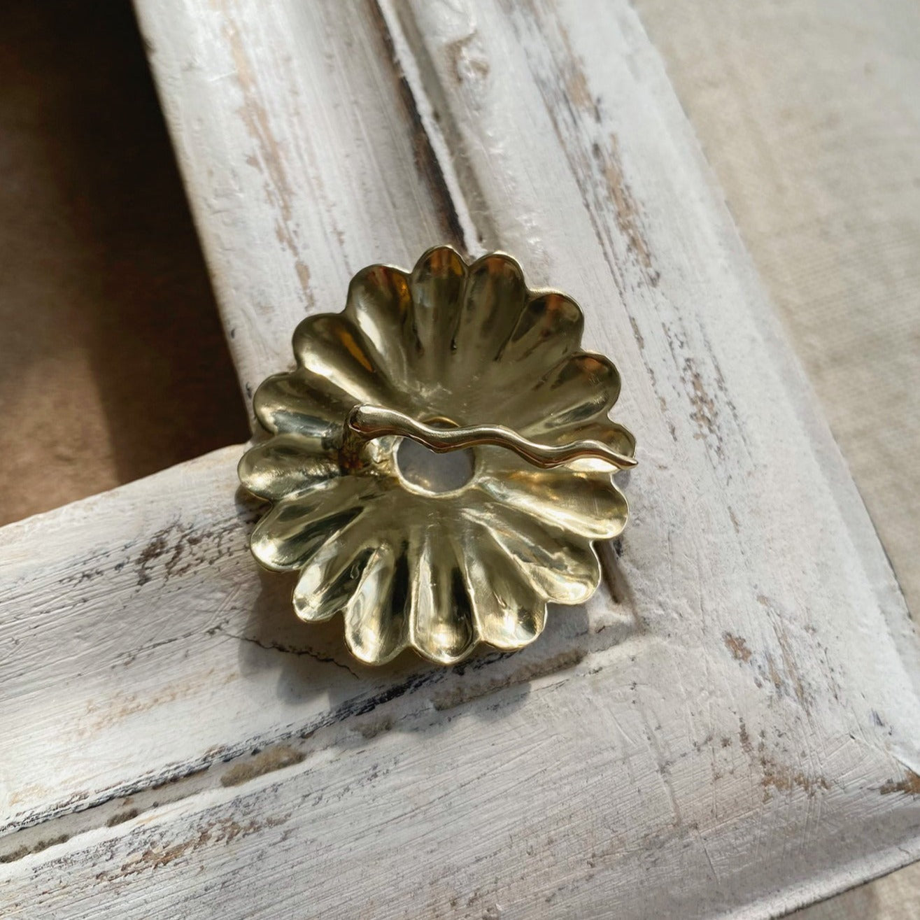 FLOWER HAIR CUFF