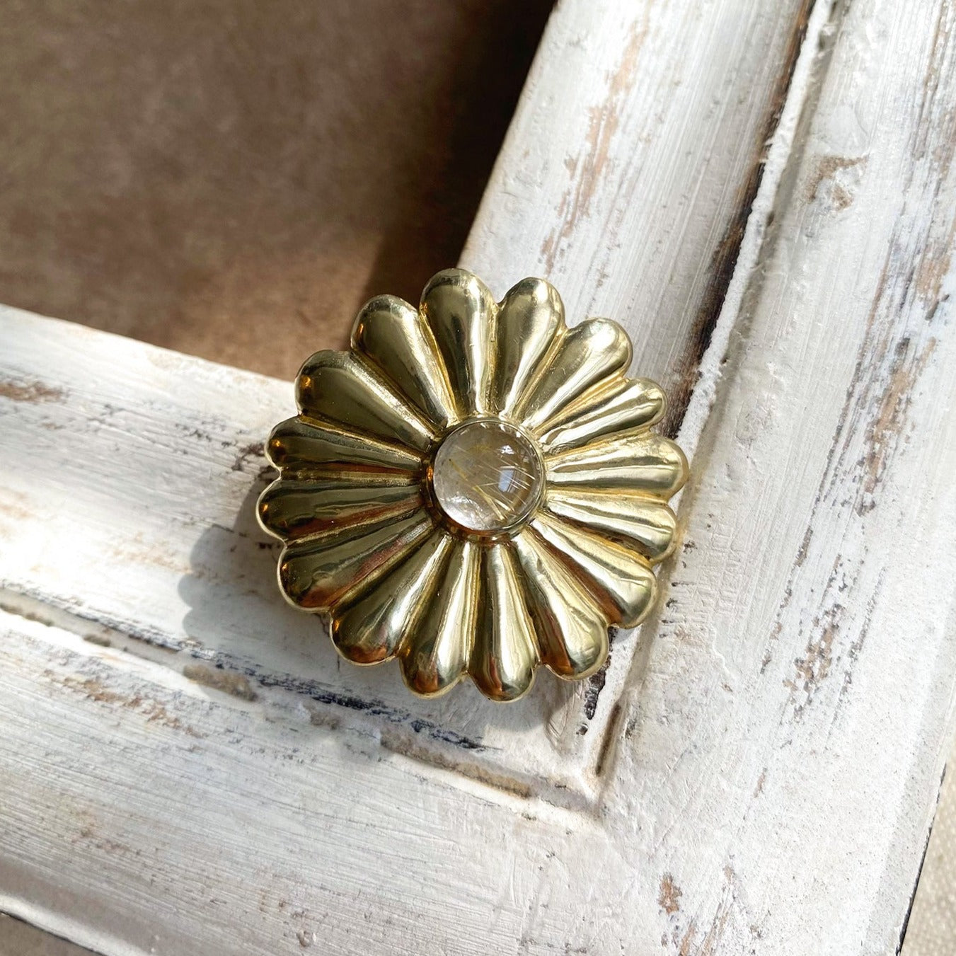 FLOWER HAIR CUFF