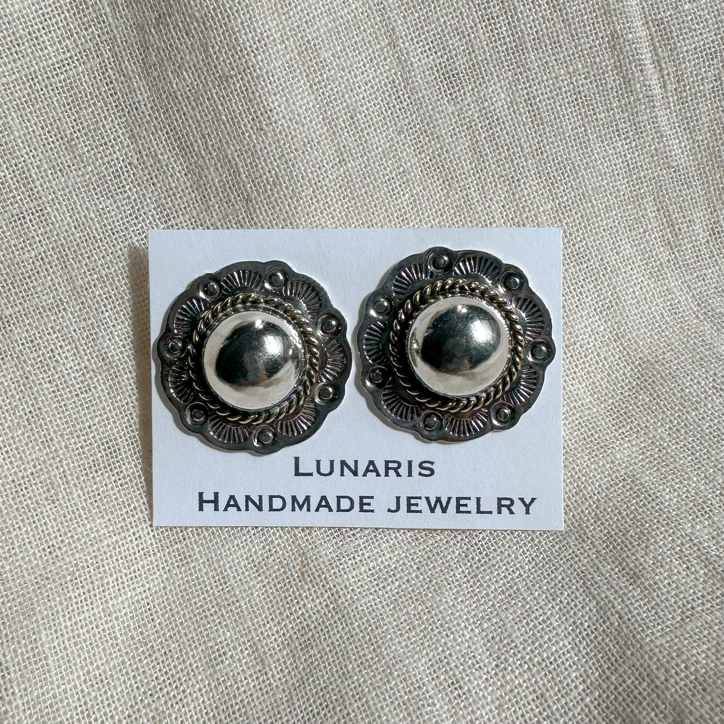 VINTAGE 925SILVER EARRINGS