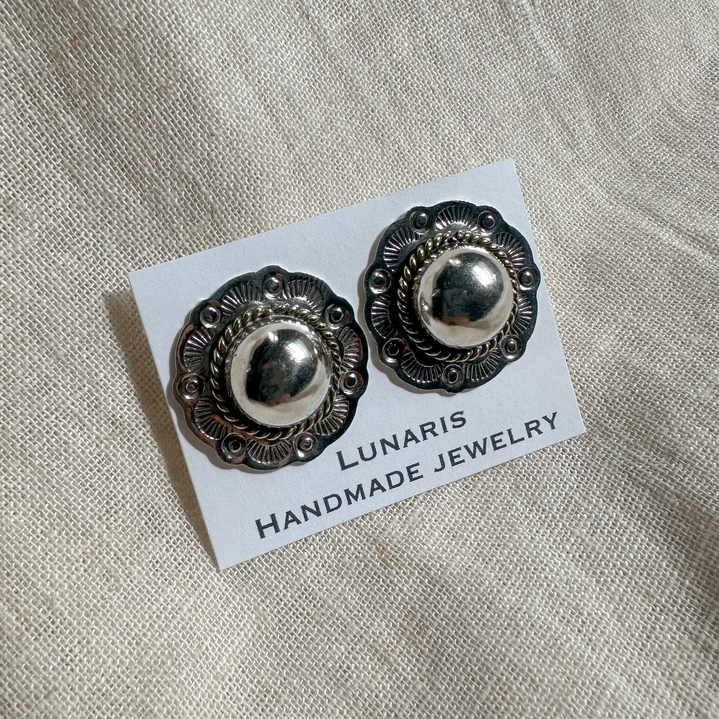 VINTAGE 925SILVER EARRINGS