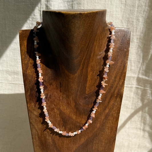 GEMSTONE BEADS NECKLACE