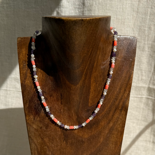 GEMSTONE BEADS NECKLACE