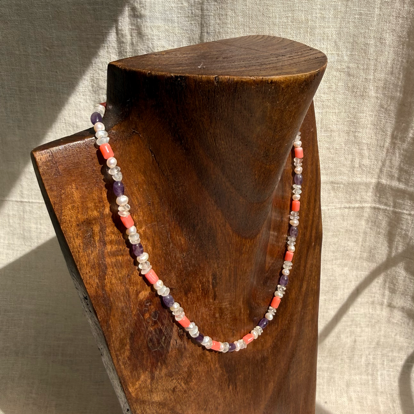 GEMSTONE BEADS NECKLACE